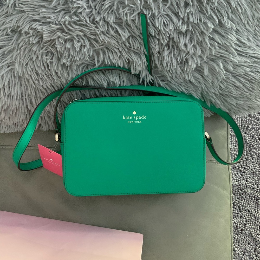 NWT Kate spade Kelly green beautiful crossbody